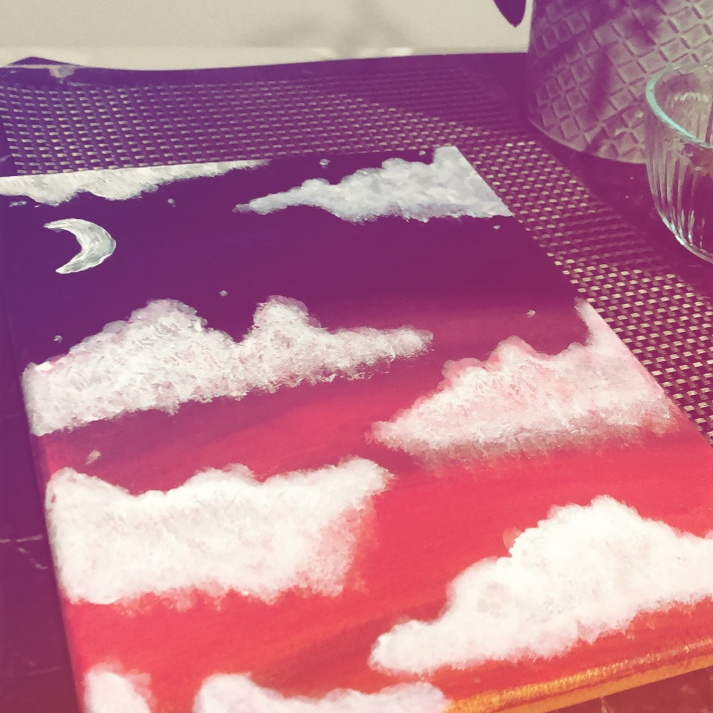 Daydreaming painting